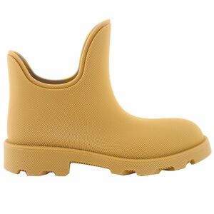 Burberry Men's Water-Resistant Pebbled Rubber Rainboots
